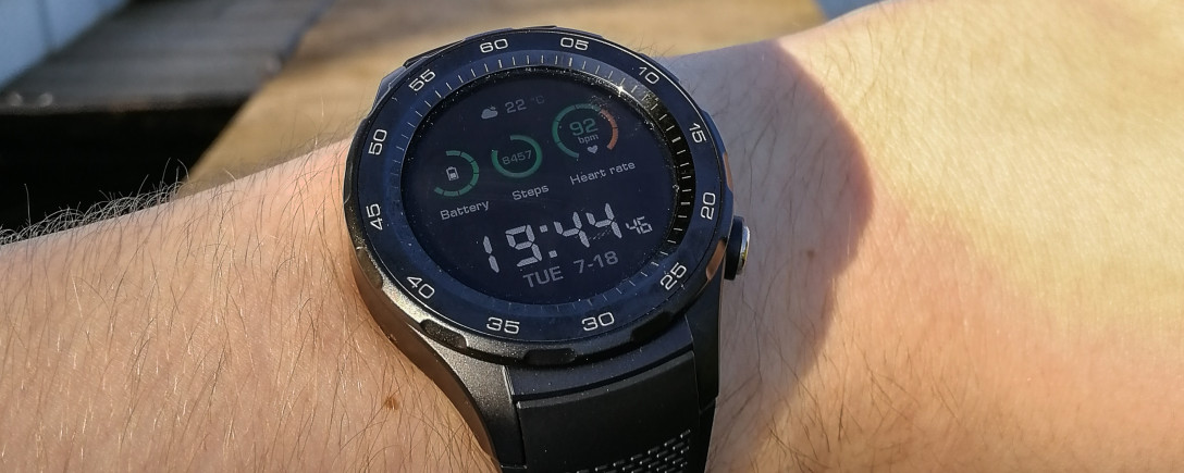 Bild der Huawei Watch 2 am Arm